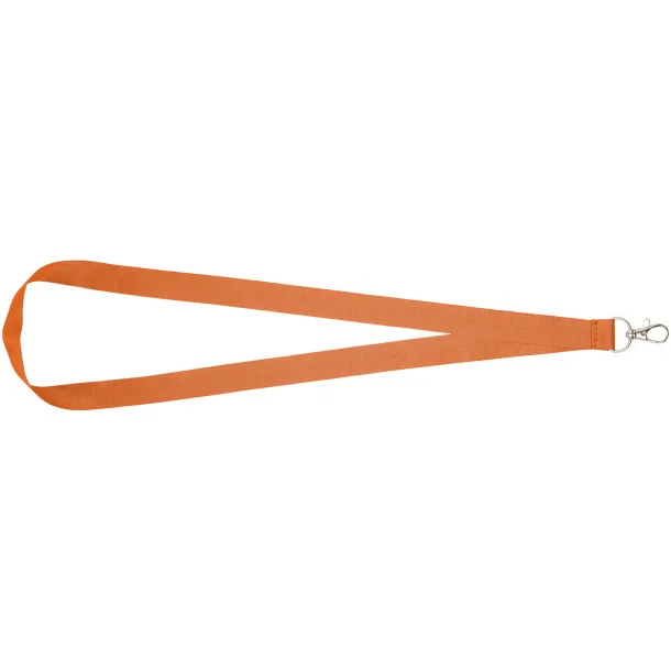 Impey lanyard with convenient hook - Unbranded Orange