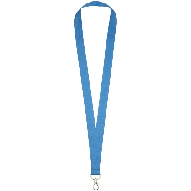 Impey lanyard with convenient hook Process blue