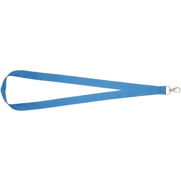 Impey lanyard with convenient hook Process blue