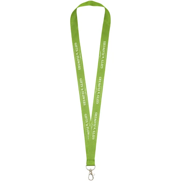 Impey lanyard with convenient hook - Unbranded Lime