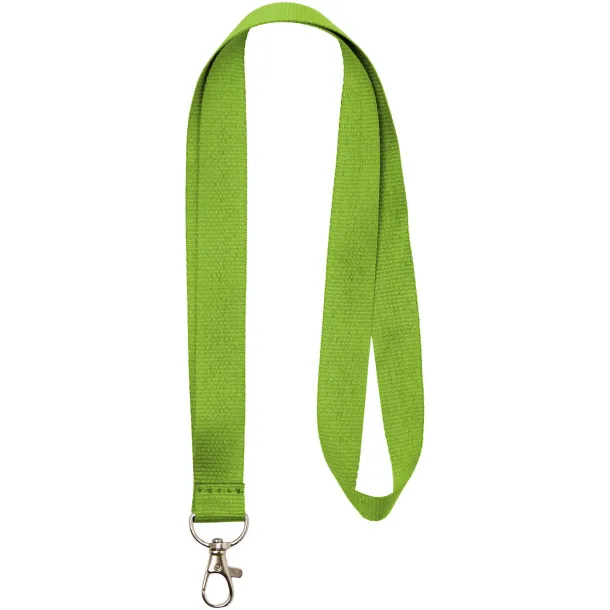 Impey lanyard with convenient hook Lime