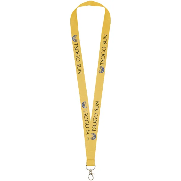 Impey lanyard with convenient hook - Unbranded Yellow