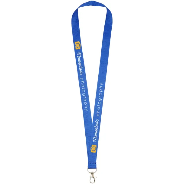 Impey lanyard with convenient hook Royal blue