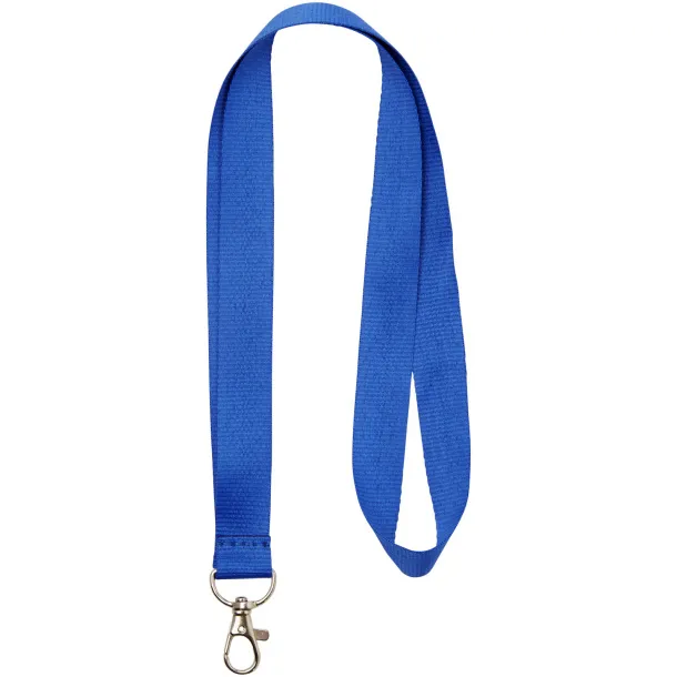 Impey lanyard with convenient hook Royal blue