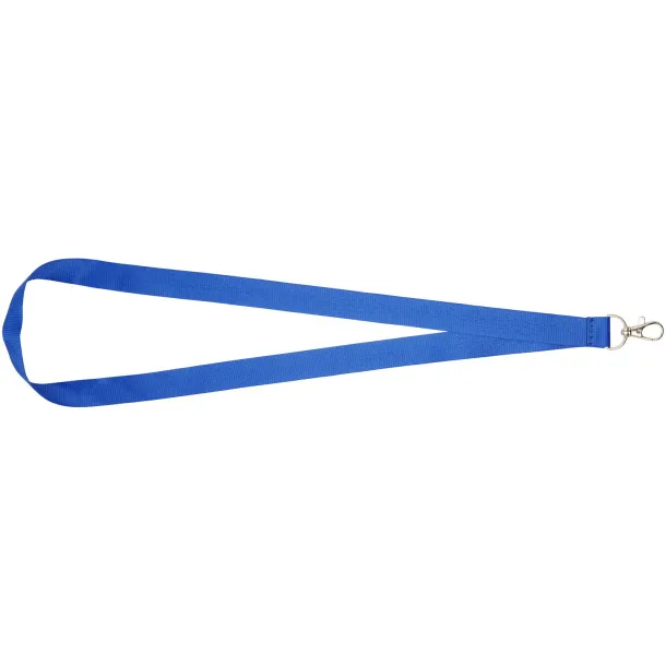 Impey lanyard with convenient hook Royal blue