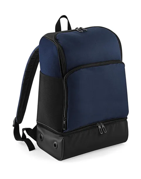  Hardbase Sports Backpack - Bagbase French Navy Black