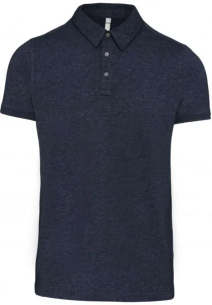  Muška polo majica kratkih rukava, 180 g/m2 - Kariban French Navy Heather