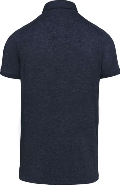  Muška polo majica kratkih rukava, 180 g/m2 - Kariban French Navy Heather