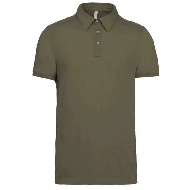  MEN'S SHORT SLEEVED JERSEY POLO SHIRT - Kariban Light Khaki