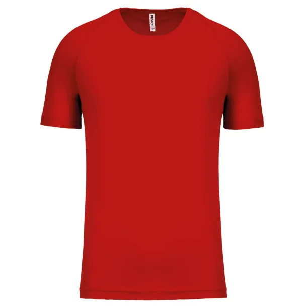  Muška sportska majica kratkih rukava, 140 g/m2 - Proact Crvena