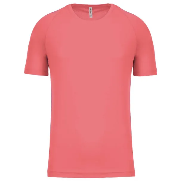  MEN'S SHORT-SLEEVED SPORTS T-SHIRT - Proact Coral