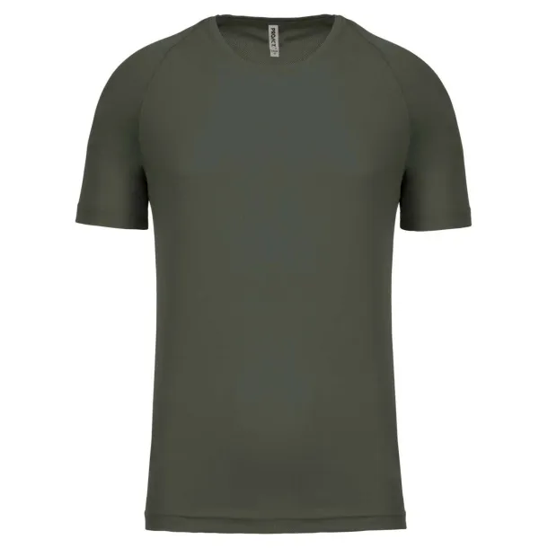  MEN'S SHORT-SLEEVED SPORTS T-SHIRT - Proact Tamno Kahki