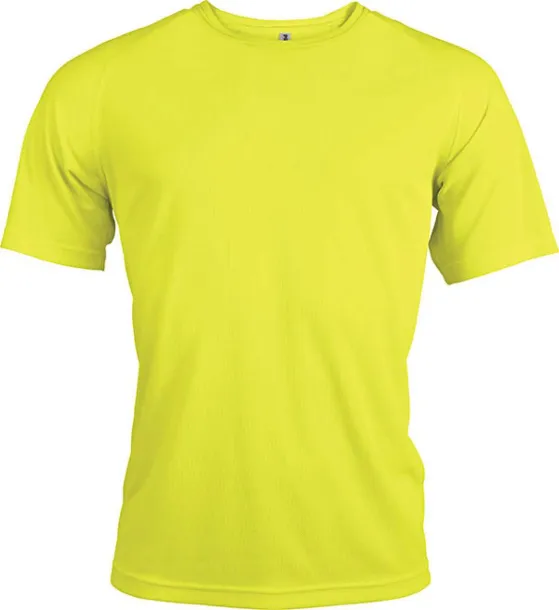  MEN'S SHORT-SLEEVED SPORTS T-SHIRT - Proact Fluorescent Yellow