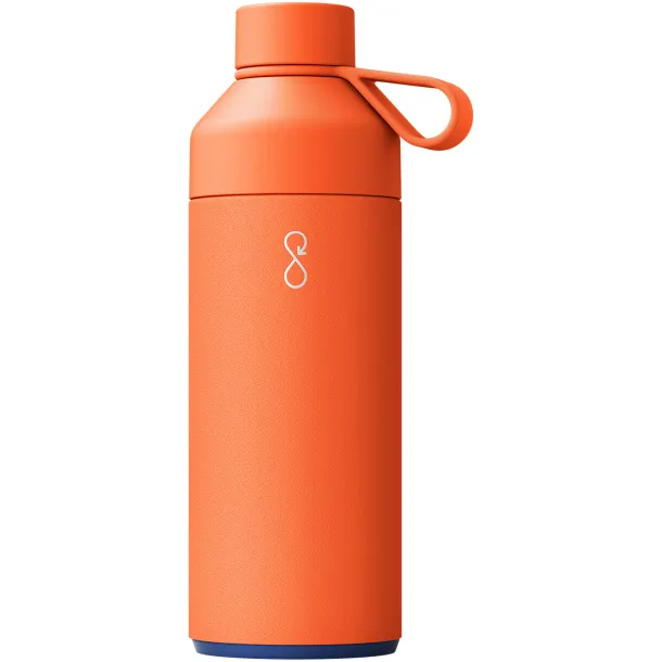 Big Ocean Bottle 1000 ml vacuum insulated water bottle - Ocean Bottle Sun Orange