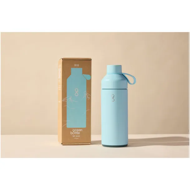 Big Ocean Bottle 1000 ml vacuum insulated water bottle - Ocean Bottle Sky blue