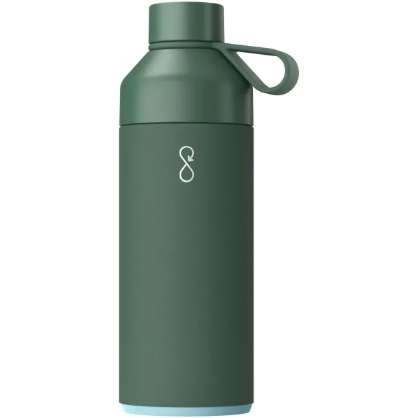 Big Ocean Bottle 1000 ml vacuum insulated water bottle - Ocean Bottle Forest green