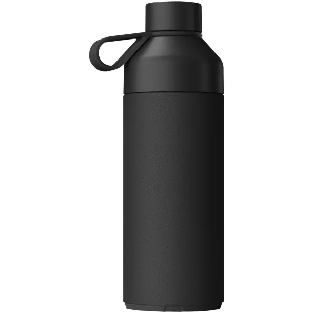 Big Ocean Bottle 1000 ml vacuum insulated water bottle - Ocean Bottle Solid black