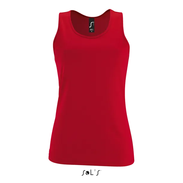 SOL'S SPORTY TT WOMEN - SPORTS TANK TOP - SOL'S Red