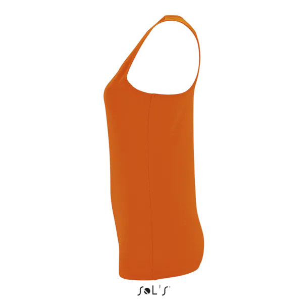 SOL'S SPORTY Ženska sportska majica bez rukava, 140 g/m2 - SOL'S Neon Orange