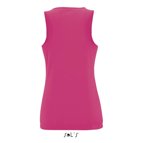 SOL'S SPORTY Ženska sportska majica bez rukava, 140 g/m2 - SOL'S Neon Pink 2