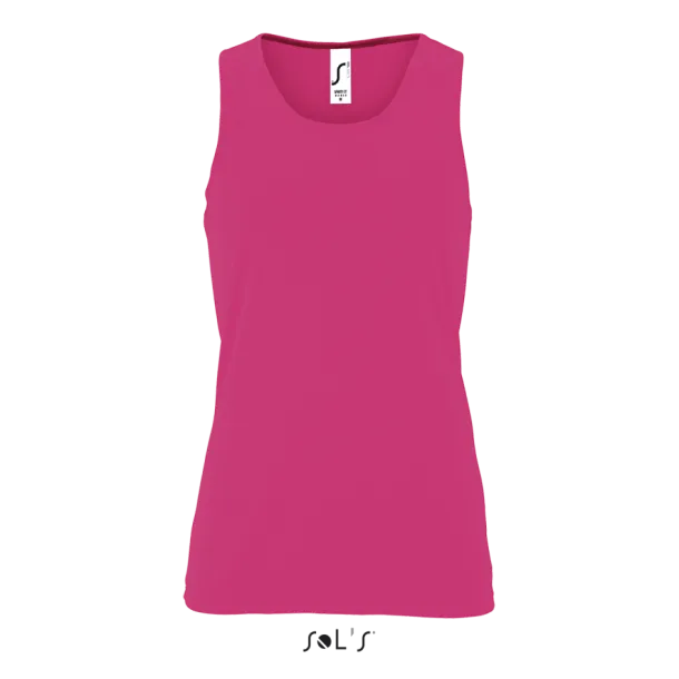SOL'S SPORTY Ženska sportska majica bez rukava, 140 g/m2 - SOL'S Neon Pink 2