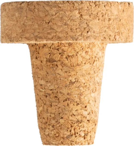 HELMUT Cork bottle stop brown