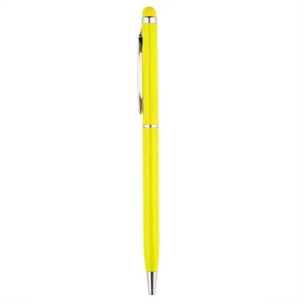  Ball pen, touch pen yellow