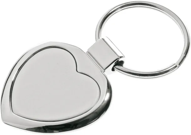 STOUT metal key ring Silver