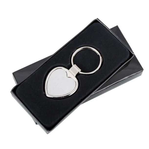 STOUT metal key ring Silver