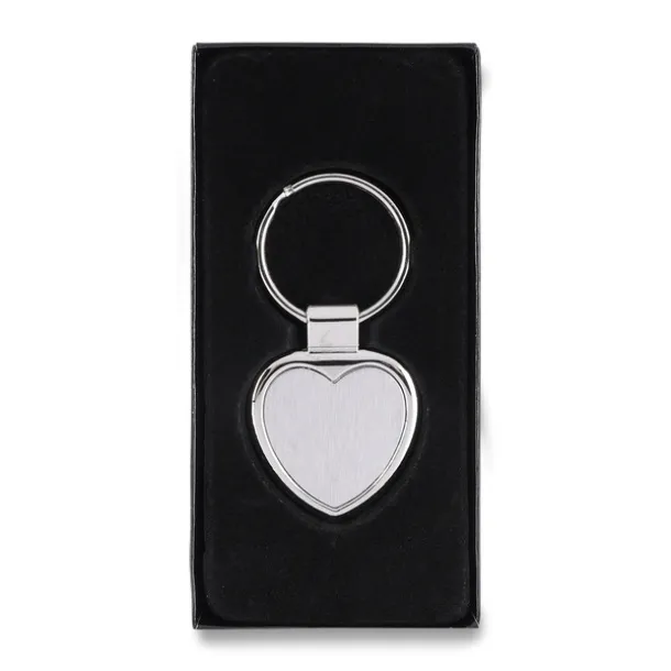 STOUT metal key ring Silver