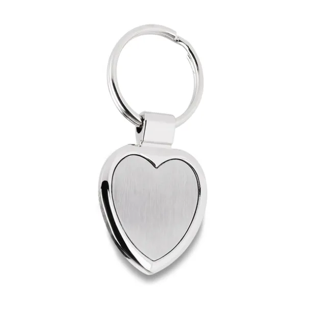 STOUT metal key ring Silver