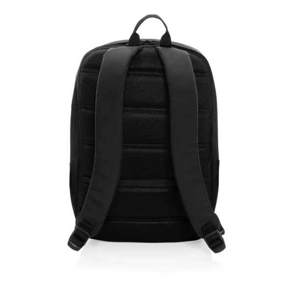  Swiss Peak AWARE™ RFID anti-theft 15" laptop backpack - Swiss Peak Black 