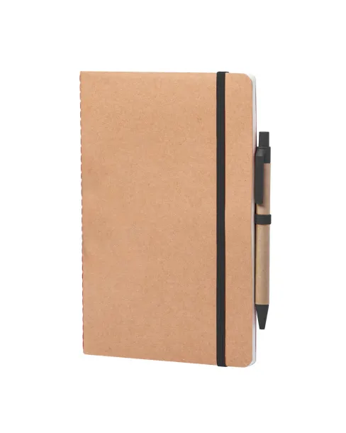 Ginkgo notebook Black Natural