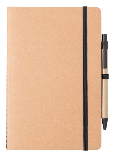 Ginkgo notebook Black Natural