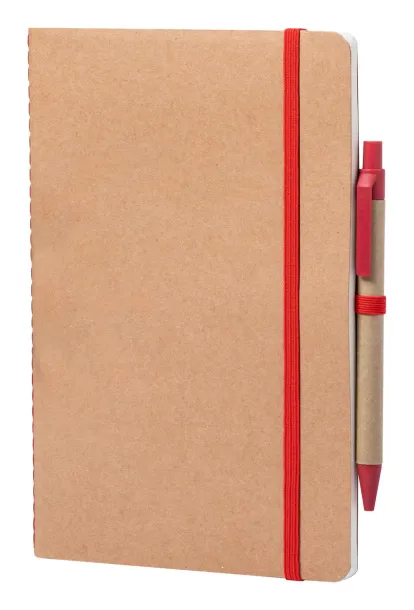 Ginkgo notebook Red Natural