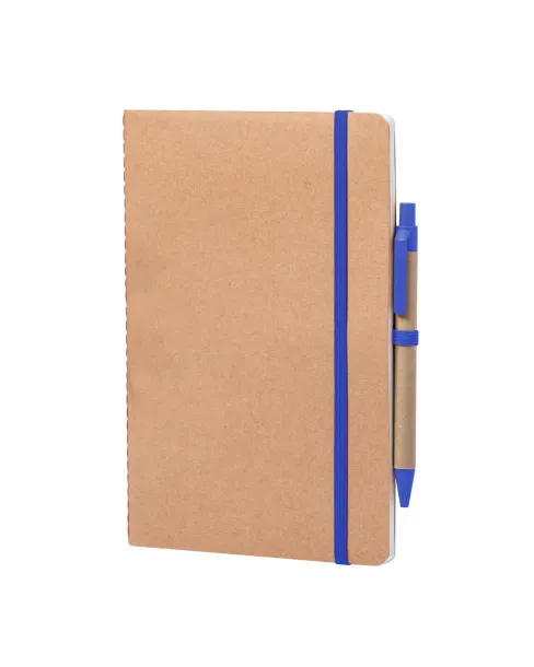 Ginkgo notebook Blue Natural