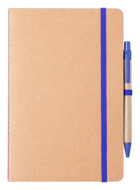 Ginkgo notebook Blue Natural