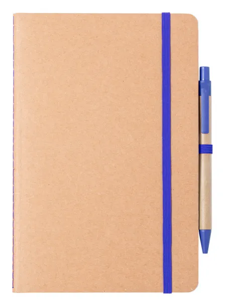 Ginkgo notebook Blue Natural