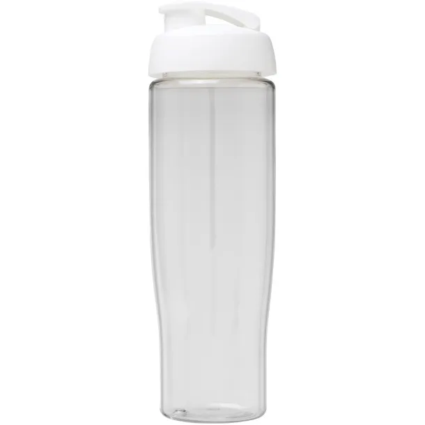 H2O Tempo® 700 ml flip lid sport bottle - Unbranded White White