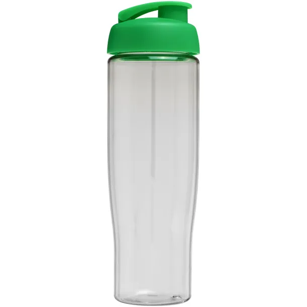 H2O Tempo® 700 ml flip lid sport bottle - Unbranded White Green