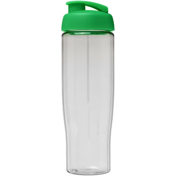 H2O Tempo® 700 ml flip lid sport bottle - Unbranded White Green