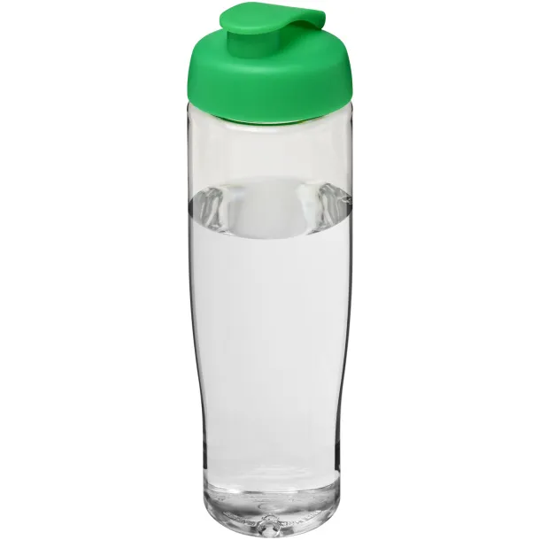 H2O Tempo® 700 ml flip lid sport bottle - Unbranded White Green