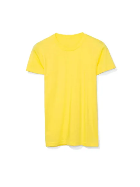  WOMEN'S FINE JERSEY SHORT SLEEVE T-SHIRT - American Apparel Sunshine