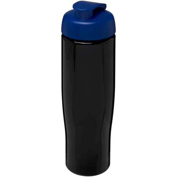 H2O Tempo® 700 ml flip lid sport bottle Solid black Blue