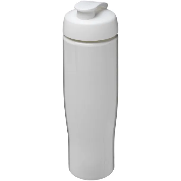 H2O Tempo® 700 ml flip lid sport bottle - Unbranded White