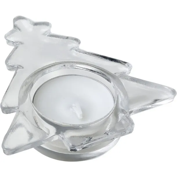  Candle holder "Christmas tree" silver