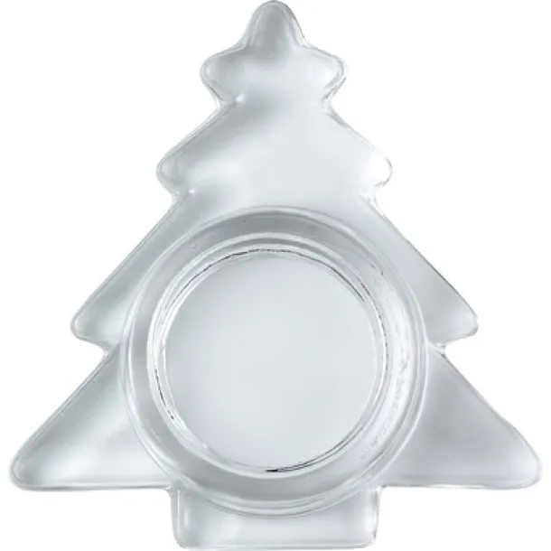  Candle holder "Christmas tree" Srebrna