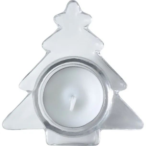  Candle holder "Christmas tree" Srebrna