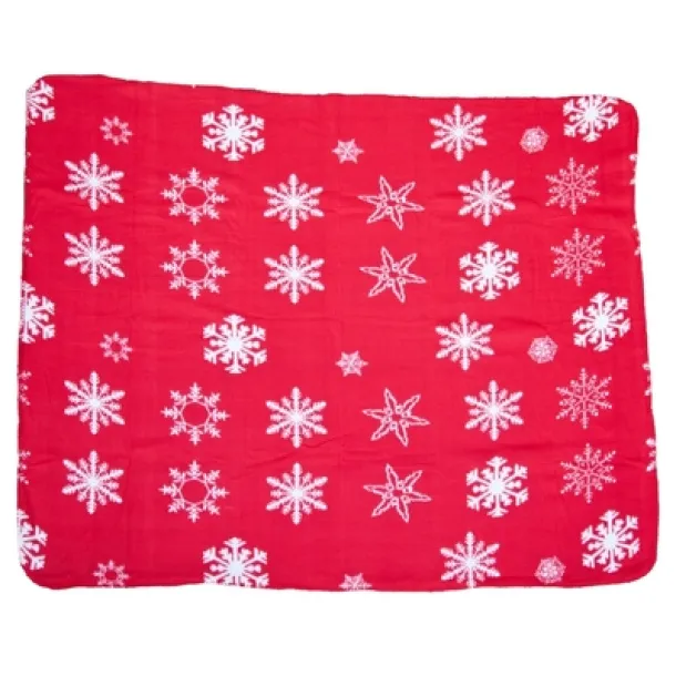  Fleece blanket red