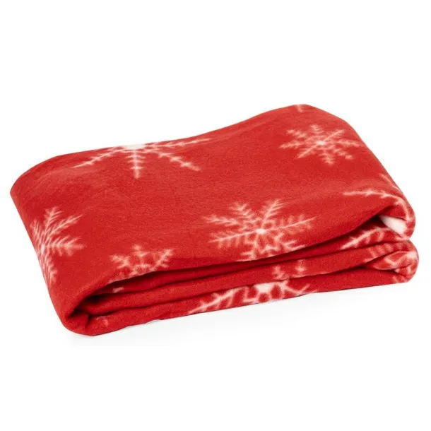  Fleece blanket red